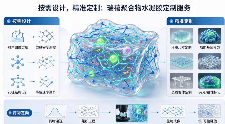按需设计，精准定制：瑞禧聚合物水凝胶定制服务配图