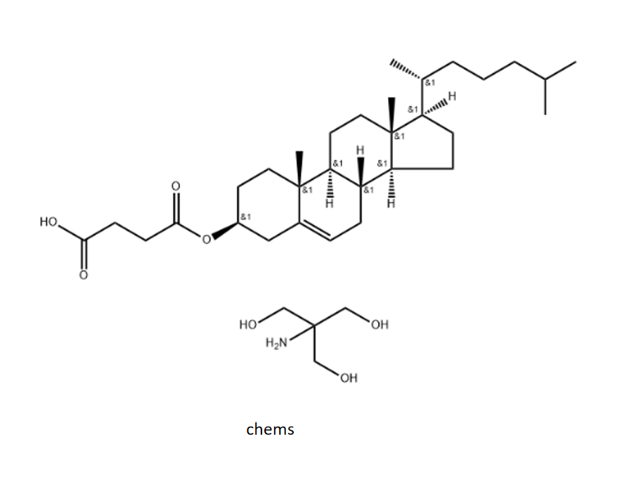 胆固醇半琥珀酸酯，CHEMS,CAS: 102601-49-0 R-420432