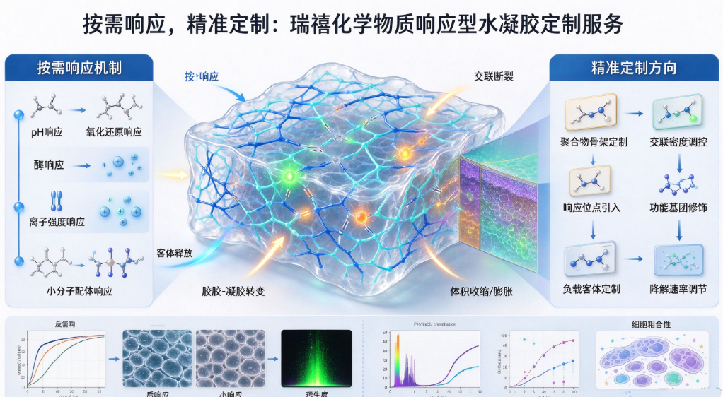 按需响应，精准定制：瑞禧化学物质响应型水凝胶定制服务配图