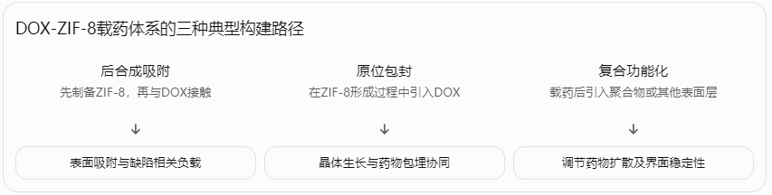 DOX装载方式的主要类型及作用机制