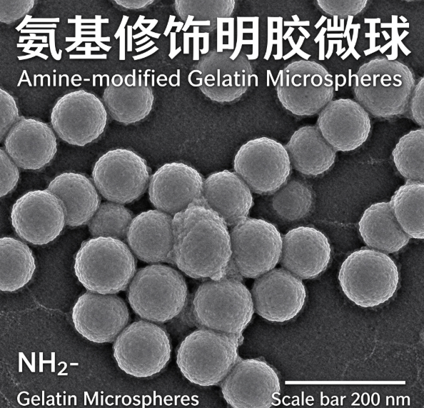 氨基修饰明胶微球，Amine-modified Gelatin Microspheres R-273404