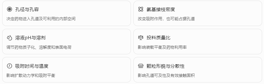 影响DOX载药量的核心因素