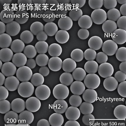 氨基修饰聚苯乙烯微球（200 nm）， Amine PS Microspheres R-136472