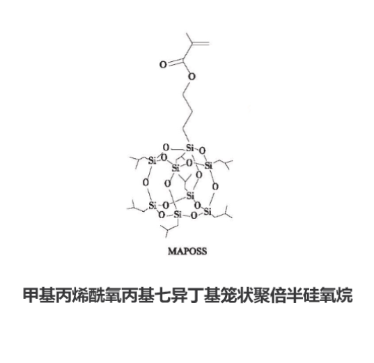 甲基丙烯酰氧丙基七异丁基笼状聚倍半硅氧烷 Methacryloxypropyl POSS R-172179 产品图
