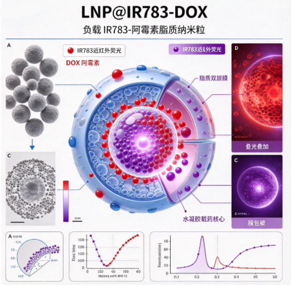LNP@IR783-DOX，负载 IR783-阿霉素脂质纳米粒 R-591976 产品图