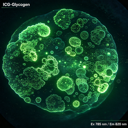 ICG-Glycogen，吲哚菁绿标记糖原 R-346793 产品图