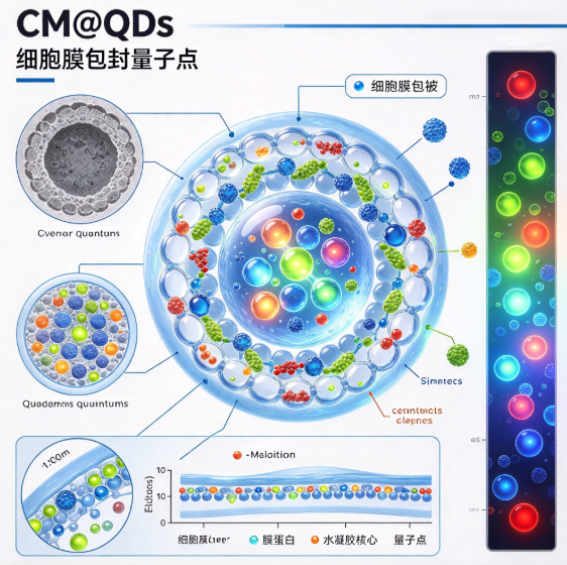 细胞膜包封量子点，CM@QDs R-224657
