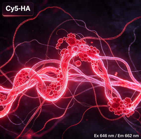 Cy5-HA，Cy5荧光标记透明质酸 R-865179 产品图