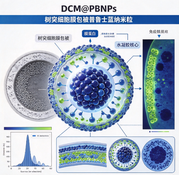 树突细胞膜包被普鲁士蓝纳米粒，DCM@PBNPs R-749544 产品图