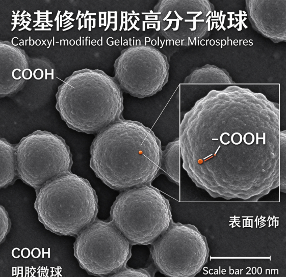 羧基修饰明胶高分子微球 COOH-Gelatin R-300043 产品图