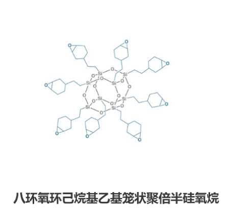 八环氧环己烷基乙基笼状聚倍半硅氧烷,ECH-POSS R-366344 产品图