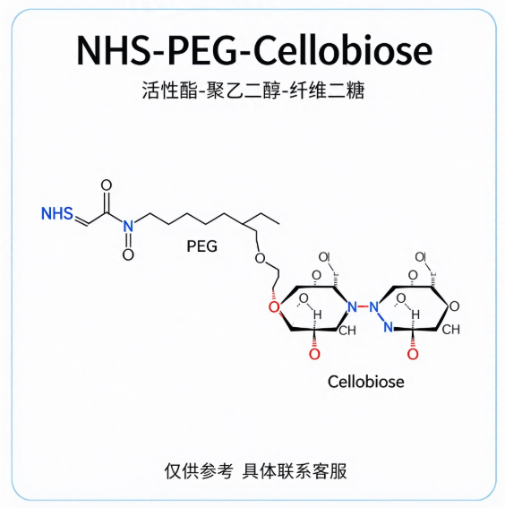 NHS-PEG-Cellobiose，活性酯-聚乙二醇-纤维二糖 R-337585 产品图