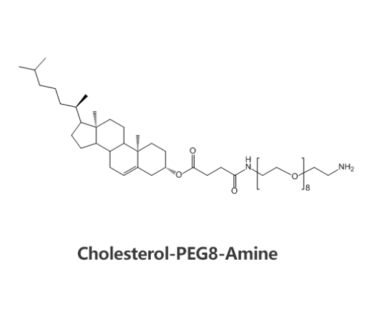 CLS-PEG8-NH2,胆固醇-八聚乙二醇-氨基 R-746669 产品图