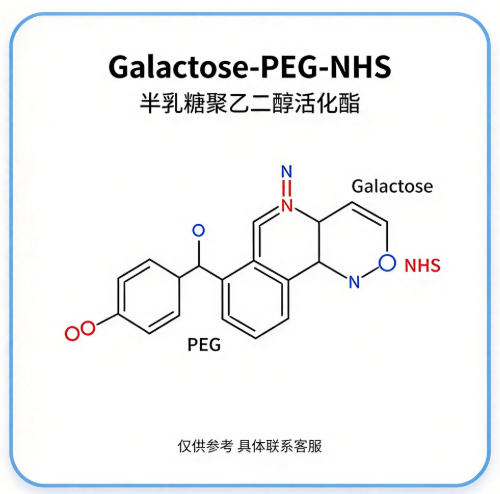 Galactose-PEG-NHS，半乳糖聚乙二醇活化酯 R-472812 产品图