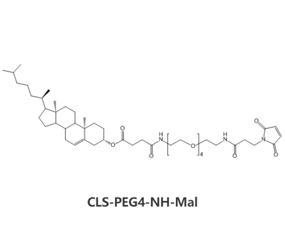 CLS-PEG4-NH-Mal,类细胞膜脂质-四聚乙二醇-氨基-马来酰亚胺 R-869013