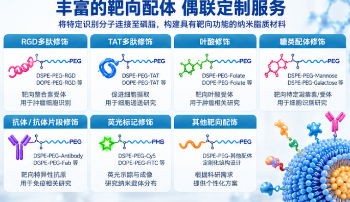 瑞禧生物靶向磷脂定制合成