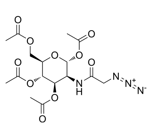 四乙酰化N-叠氮乙酰基甘露糖胺,Ac4ManNAz( CAS:361154-30-5) R-304600 产品图