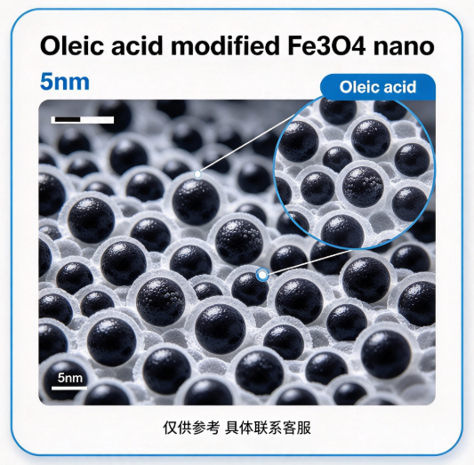 油酸修饰四氧化三铁5nm,Oleic acid modified Fe3O4 nano R-705783