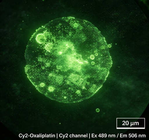 Cy2-Oxaliplatin,Cy2荧光标记奥沙利铂 R-401101 产品图