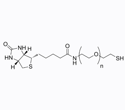 Biotin-PEG2K-SH,生物素-聚乙二醇2000-巯基 R-939512 产品图