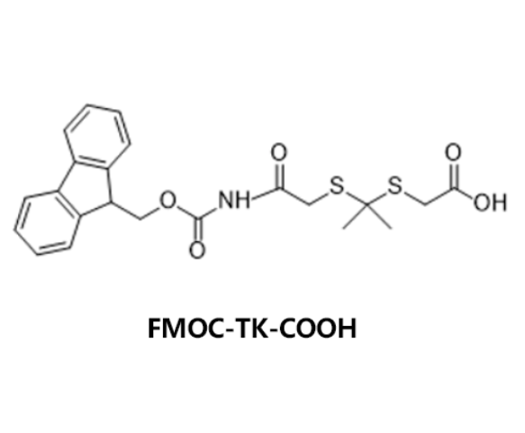 FMOC-TK-COOH,Fmoc-酮缩硫醇-羧基 R-501955 产品图